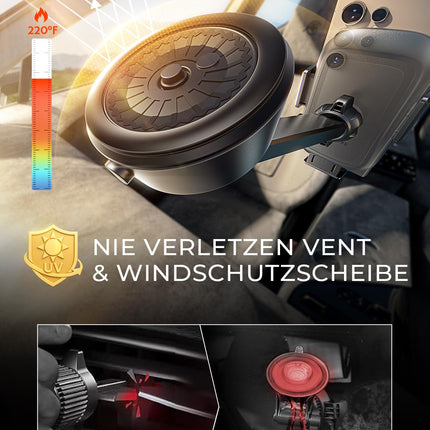 LISEN autotelefoni hoidik telefonihoidik autosse kinnitatav mobiiltelefon - [automaatne adsorptsioon] vaakumtelefoni hoidik auto elektriline iminapp auto mobiiltelefoni laadimisjaamad iPhone 16 15 Samsung Huawei Xiaomi jaoks