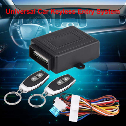 Akozon Keyless Entry System keyless access system door lock entry system central locking remote control kit alarm system with remote start and keyless entry for most vehicles