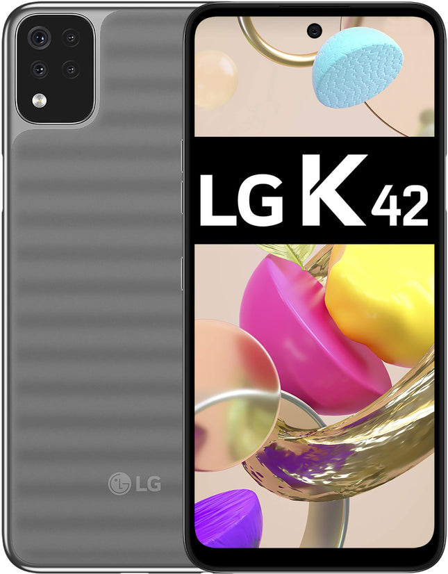 LG K42 - nutitelefon 64GB, 3GB RAM, kahe SIM-kaardiga, hall