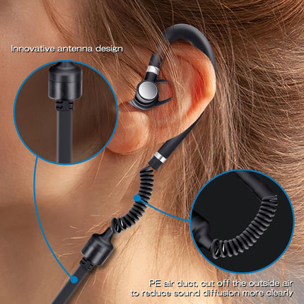 SMP radio with headset and microphone, Super Mini Walkie Talkie Two Way Radio Portable FM Transceiver for restaurants, outdoor sports, supermarket, hospital, tourism, workplace, 2 Pack
