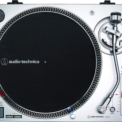 Audio-Technica LP120XUSBSV Direct-Drive Turntable (Analog and USB) Silver