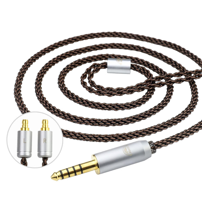 okcsc Sennheiser IE400 Pro kõrvaklappide vahetuskaabel, ühildub IE100 IE400 IE400 Pro IE500-ga. Kadudeta helikvaliteet tasakaalustatud 4,4 mm audiopistikuga.
