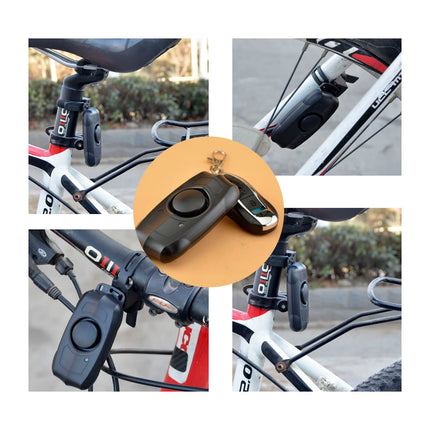 FOLOSAFENAR Anti-theft alarm system, electric scooter alarm radio remote control 150dB for bicycles, motorcycles, electric bicycles, electric scooters, doors and windows