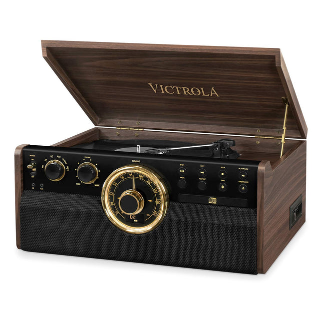 Victrola Empire 6-in-1 Bluetooth-plaadimängija muusikakeskus