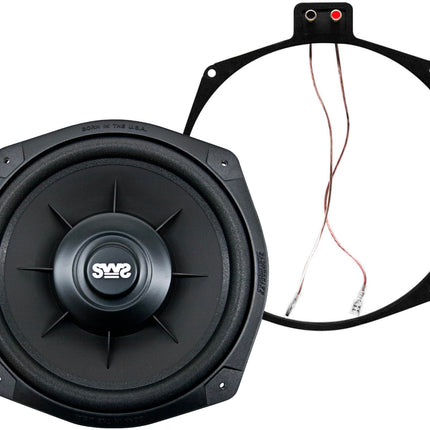Earthquake Sound SWS-8Xi woofer-süsteem, istme alla paigaldatav subwoofer, 2 oomi, 1 tk, 8 tolli, must