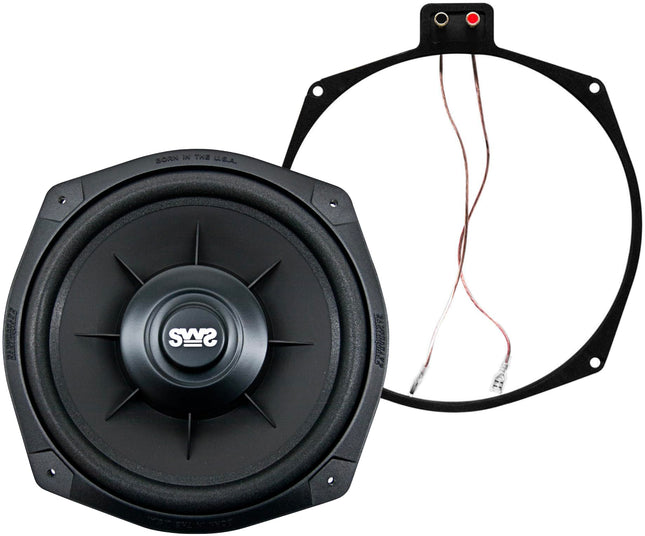 Earthquake Sound SWS-8Xi woofer-süsteem, istme alla paigaldatav subwoofer, 2 oomi, 1 tk, 8 tolli, must