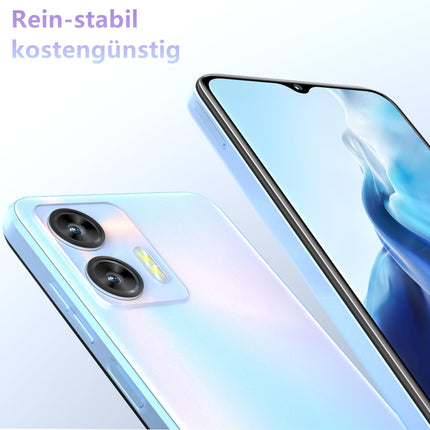OUKITEL C36 (2024) mobiiltelefon ilma lepinguta, 12GB+128GB/1TB laiendatav, 5150mAh 6.56" HD+ ekraan 13 Android 14 odav nutitelefon 4G, kaheksatuumaline protsessor, 13MP panoraamkaamera, kaks SIM-kaarti 3 pesa, WiFi