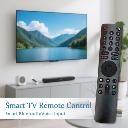 Bluetoothi ​​hääljuhtimispult Google Assistantiga XMI TV 4S 4A jaoks, XMRM-010 kaugjuhtimispult nutikale Android-telerile L55MS-5A/L65M5-5ASP