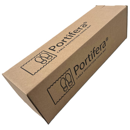 Portifera Morland Protect Rubber cable cover mat, 120 x 40 cm, nitrile rubber
