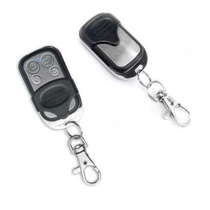 JOM Car Parts &amp; Car Hifi GmbH 7105-1 Keyless Open, radio remote control for existing original central locking, universal, with 2 mini radio transmitters, stainless steel