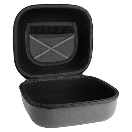 Geekria Shield Headphone Case for Large Over-Ear Headphones, Replacement Hard Shell Travel Carrying Case with Cable Storage, Compatible with Sony MDR-Z1R, Denon AH-D9200 (Microfiber Gray)