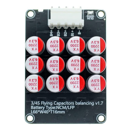 Ocnvlia 2PCS 4S Equalizer Balancer Lifepo4 / /LTO Battery Energy Equalization Capacitor Board