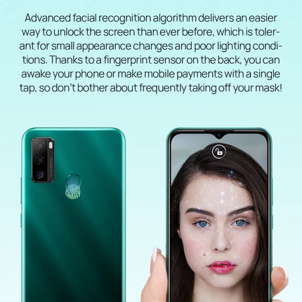 Ulefone Note 10(P) Smartphone without a contract, 3GB RAM 128GB ROM, 13MP triple rear camera, dual-SIM 4G mobile phone, 6.5'' HD+, 3 card slots, Android 11, 5500mAh battery, fingerprint reader, black