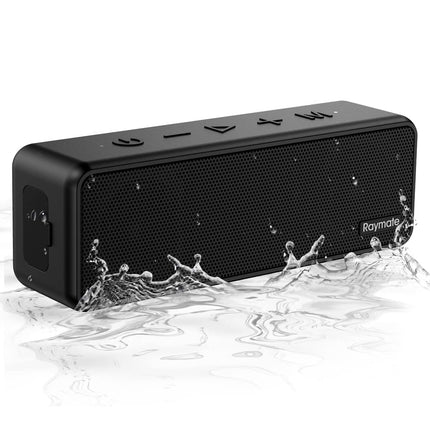 Raymate Bluetooth Speaker, Wireless Music Box with 20W Dual Bass, IPX7 Waterproof, TWS Function, 15 Hours Battery, Portable Speaker for Outdoor and Home