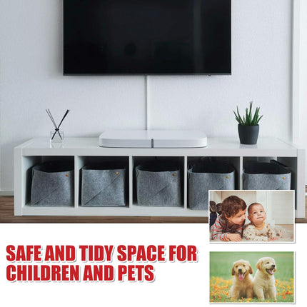 Cable hider wall, 3m cable duct self-adhesive cable cover floor cable hider for the wall flexible cable covers for home office cable management