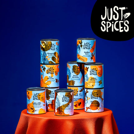 Just Spices suur vürtside advendikalender, 24 mitmekülgset vürtsisegu, üle 100 retsepti ja eriväljaanded