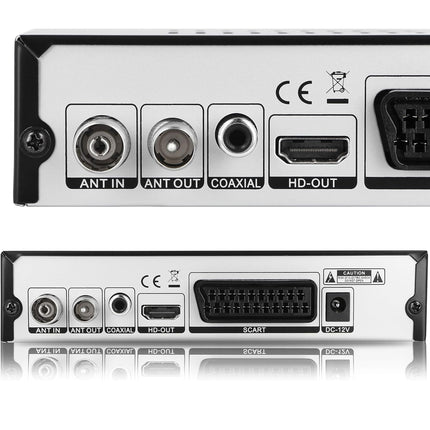 hd-line Tempo 4000 A DVBT2 vastuvõtja Full HD 1080P 4K telerile (HEVC/H.265 HDMI SCART, USB 2.0, DVBT-2, DVB-T2, DVB T2, DVBT 2), vastuvõtja, reserv, vastuvõtja, must, tmp4000