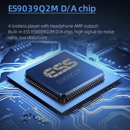 SMSL DP5SE audiopleier, HiFi-pleier, tasakaalustatud eelvõimendi, võrgumuusikapleier ES903902MD/A kiibiga, DLNA AirPlay Hiby Link, USB/optiline/koaksiaal/I2S/AES/EBU/6,35 mm kõrvaklapiväljundiga