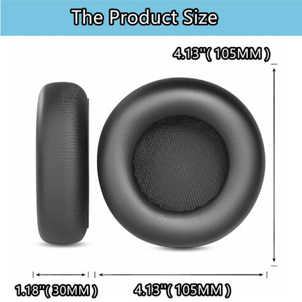 TaiZiChangQin MMX150 Replacement Ear Pads Compatible with Beyerdynamic MMX200 MMX100 MMX150 Wireless Headphones (Not Fit MMX300), Protein Leather Ear Cushions