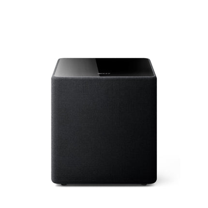 KEF Kube 10 MIE Subwoofer, Black | 300 W RMS Class D Amplifier | 25 cm Bass Driver | iBX Intelligent Bass Extension | RCA Jack | Music | Home Theater | Gaming