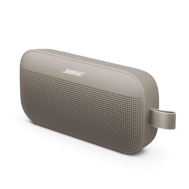 Bose SoundLink Flex Portable Bluetooth Speaker (2nd Gen.), Portable outdoor speaker, waterproof and dustproof, with lifelike sound, up to 12 hours of battery life, Sandstone