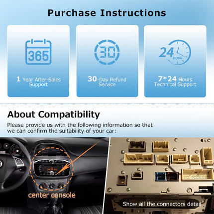 4G+64G Car Radio with Navigation for Mercedes Benz Vito W447 (2014-2020) with Carplay Android Auto, Android 13 Car Radio with 10 inch Screen, Bluetooth Mirror Link WiFi FM/RDS HiFi + Rear View Camera