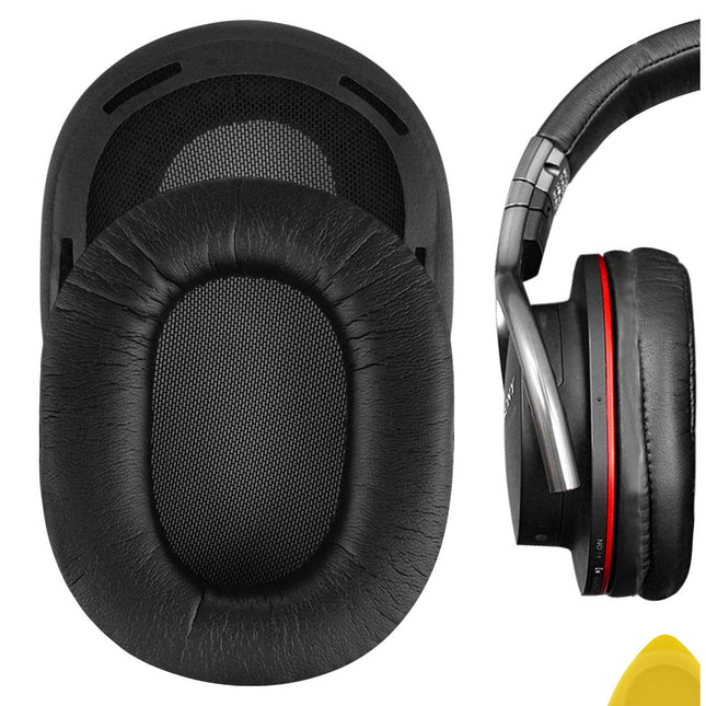 Geekria QuickFit vahetuskõrvapadjad Sony MDR-1R, MDR-1RMK2 kõrvaklappidele, kõrvapadjad, peakomplekti kõrvapadjad, varuosad (must)