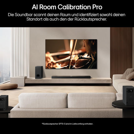 LG DS80TR 5.1.3 Dolby Atmos heliriba (580W) juhtmevaba subwooferiga ja tagumiste kõlaritega (Wow Cast, HDMI, Bluetooth) [2024], must