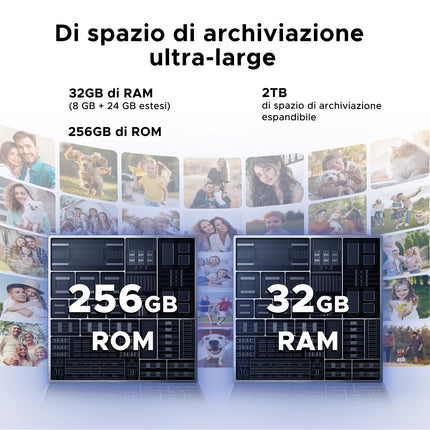 DOOGEE Note 59 Pro 5G nutitelefon lukustamata Android 15, 32 GB RAM + 256 GB ROM/2 TB TF, 6250 mAh aku, 120 Hz ekraan + 6,75-tolline HD, 16 MP tehisintellektiga kaamera, 4K video/NFC/kaks SIM-kaarti/Face ID/Widevine L1