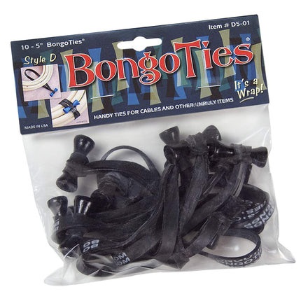 Bongo Ties kaablisidemed nööpnõelaga, sinised, 10 tk