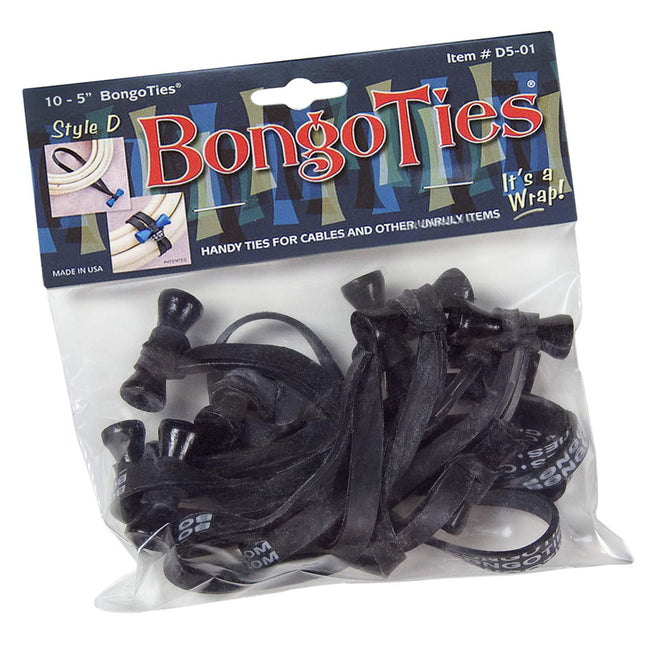 Bongo Ties kaablisidemed nööpnõelaga, sinised, 10 tk
