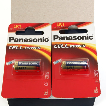 Panasonicu patareid LR-1 10 patareiga