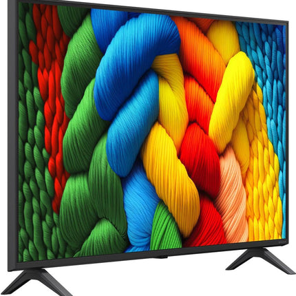 LG 43NANO80A6B teler 43-tolline (109 cm) 4K NanoCell tehisintellektiga teler (α7 Gen8 4K tehisintellektiga protsessor, webOS 25, 60 Hz) [mudeliaasta 2025]