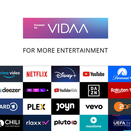 DYON Smart 32 VX - 32-tolline (80 cm) nutiteler HD kolmekordse tuuneriga (DVB-C/-S2/-T2), App Store'i, Prime Video, Netflixi, YouTube'i, DAZN-i, Disney+ ja hotellirežiimiga