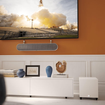 DALI SUB C-8 D kõrgjõudlusega subwoofer – 8-tolline dünaamilise bassikõlar, 170 W RMS/220 W tippvõimsus, elegantne disain, ideaalne muusika ja filmide nautimiseks, paindlike ühenduvusvõimalustega