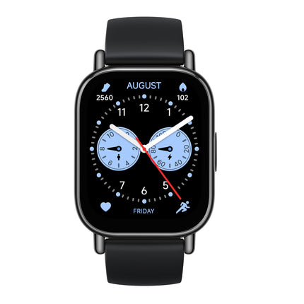 Redmi Watch 5 Lite nutikell, 1,96-tolline AMOLED-ekraan, 18-päevane aku tööiga, üle 150 spordirežiimi, sisseehitatud GPS, pulsi ja SPO₂ jälgimine, 5ATM veekindlus, alati sisse lülitatud ekraan, Bluetooth-kõned, must