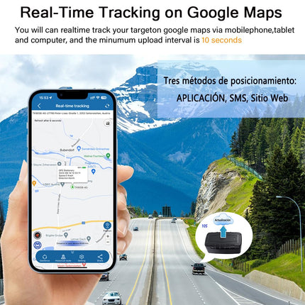 TKMARS GPS-auto 4G jälgija ilma tellimuseta, 20000mAh pika aku tööeaga magnetjälgimisseade, IP67 veekindel pika leviala jälgimisseade mitme äratusrežiimiga, tasuta rakendus TK918