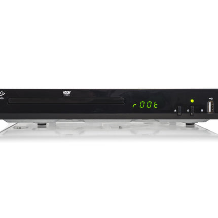 Xoro HSD 8470 HDMI MPEG4 DVD-mängija (USB 2.0, meediapleier, 1080p ülesskaleerimine, MultiROM) must ja Amazon Basics kiire HDMI 2.0 kaabel, 3D, 4K video taasesitus ja ARC, 0,9 m, 2 tk pakis