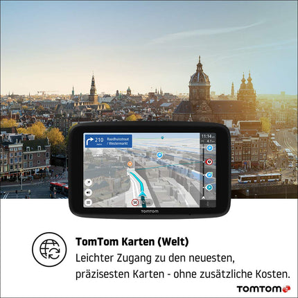 TomTom GO Discover navigatsiooniseade (6 tolli, liiklusummikute vältimine tänu TomTom Trafficule, maailmakaardi uuendused, kiired uuendused WiFi kaudu, parkimisvõimalused, kütusehinnad)