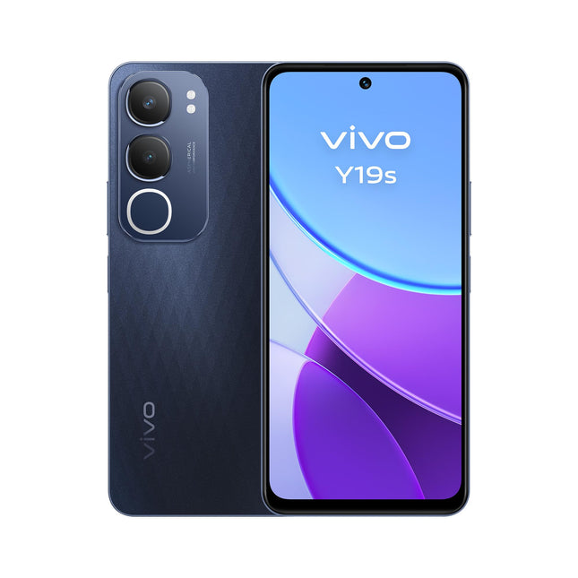 VIVO Y19s nutitelefon, 8 GB + 256 GB, 6 GB laiendatud RAM, 6,68-tolline LCD-ekraan, 90 Hz värskendussagedus, dünaamiline valgustus, 50 MP põhikaamera, 5150 mAh aku, IP64, 300% helitugevus, NFC tugi