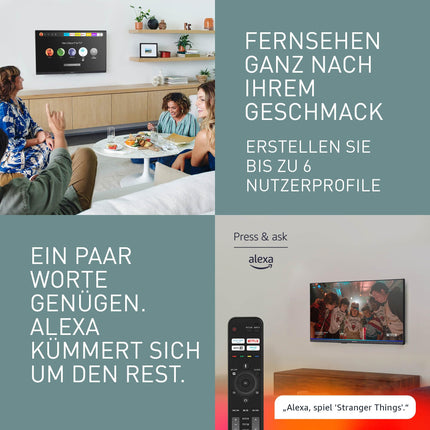 Panasonic TV-24S50AEZ, S50A seeria 24-tolline HD LED-nutiteler, 2024, Fire TV, HD värvimootor, HDR, Alexa hääljuhtimine, mängurežiim, meediapleier erakordse visuaalse kogemuse saamiseks.