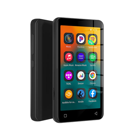 innioasis 80GB MP3 Player with Bluetooth and Wi-Fi, MP3 Player, Amazon Music, Audible, Apple Music, 4-inch Touchscreen, Android Streaming, MP3, MP4 Player for Kids (Black)