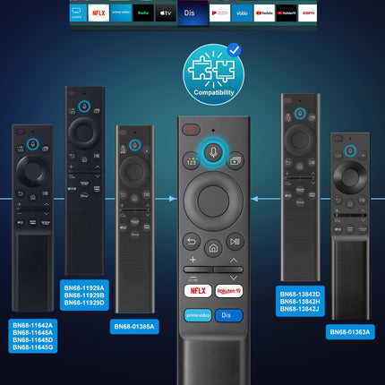 Voice Remote Control for Samsung Smart TV, Universal Remote Control for Samsung TV