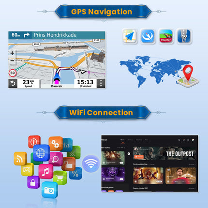 Inefala Android 13 autoraadio VW Golf 5, Golf 6, Skoda Polo, Passat Tiguan Touranile (2 + 64 GB) 2 DIN 9-tollise ekraaniga juhtmevaba CarPlayga Android Auto FM RDS GPS Bluetooth WiFi roolil juhtimine