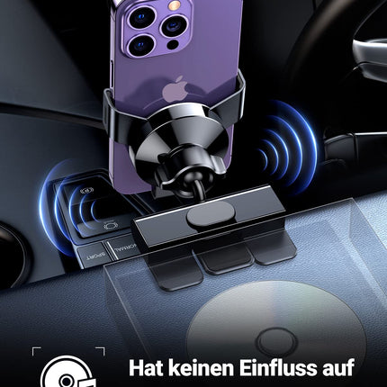 UGREEN Car Mount CD Slot Car Phone Holder Gravity Car Phone Holder One-Handed Operation Compatible with iPhone 16 15 Pro Max 14 13 12 11, Galaxy S23 S22 S21, Mate 60 Pro etc