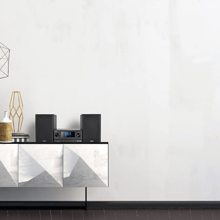 Kenwood M-9000S-B - nutikas mikro-Hi-Fi süsteem internetiraadio, DAB+, CD/USB ja heli voogedastusega, must