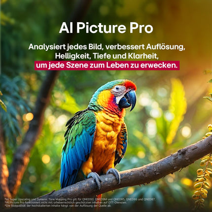LG 86QNED86A6A 86-tolline (218 cm) 4K QNED evo tehisintellektiga teler (α8 Gen2 4K tehisintellektiga protsessor, webOS 25, 120 Hz (VRR kuni 144 Hz)) [mudeliaasta 2025]