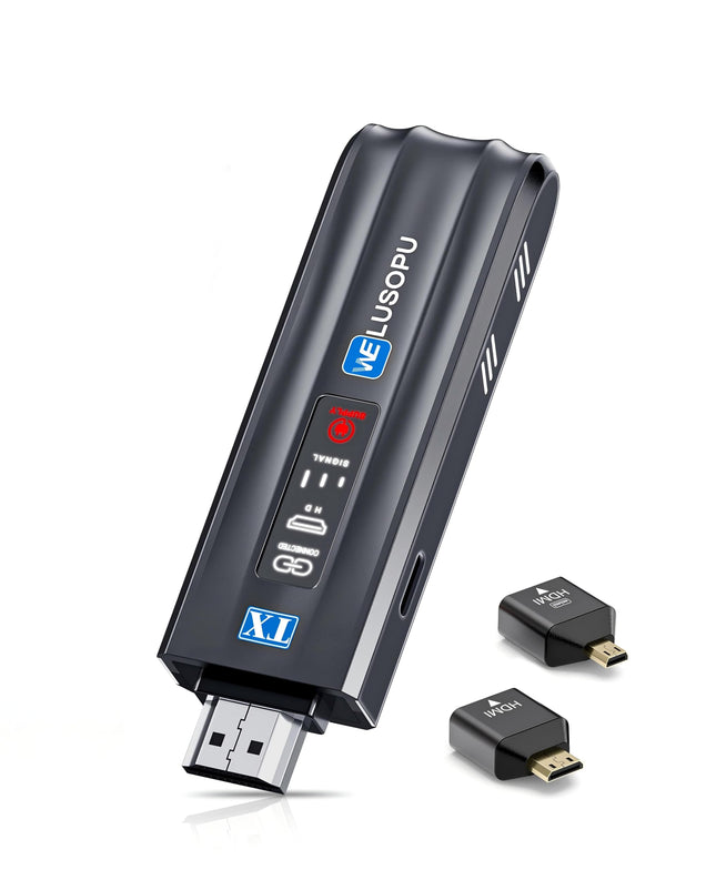Juhtmevaba HDMI-saatja nutika LED-ekraaniga, juhtmevaba HDMI-saatja mitme sülearvuti jaoks (ainult saatja, vastuvõtja sidumine on vajalik)