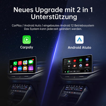 CarPlay juhtmevaba adapter 2025 koos OTA uuendusega, Plug &amp; Play, ühekordne konfiguratsioon automaatseks ühenduseks, juhtmevaba iPhone iOS 10+ jaoks, USB ja Type-C