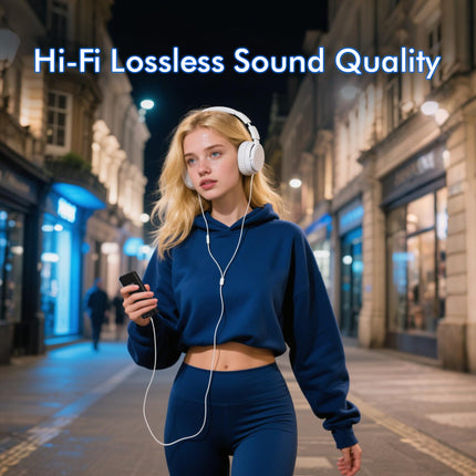 MP3-mängija Bluetooth 5.3, 32 GB HiFi muusika kadudeta heli, metallkorpus sisseehitatud HD-kõlariga, puutetundliku nupuga, kõlar, sportimiseks ja jooksmiseks mõeldud diktofon, laiendatav kuni 128 GB-ni (32 GB must)